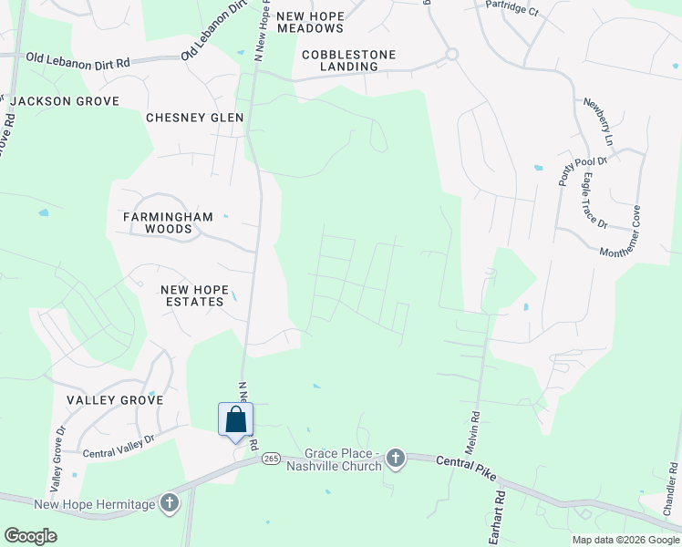 map of restaurants, bars, coffee shops, grocery stores, and more near 817 Regimental Drive in Nashville
