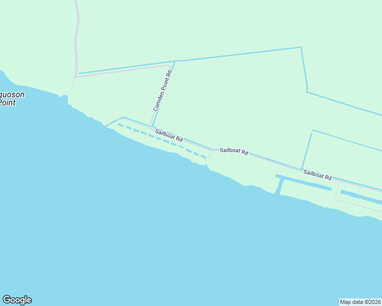 map of restaurants, bars, coffee shops, grocery stores, and more near 145 Sailboat Road in Camden