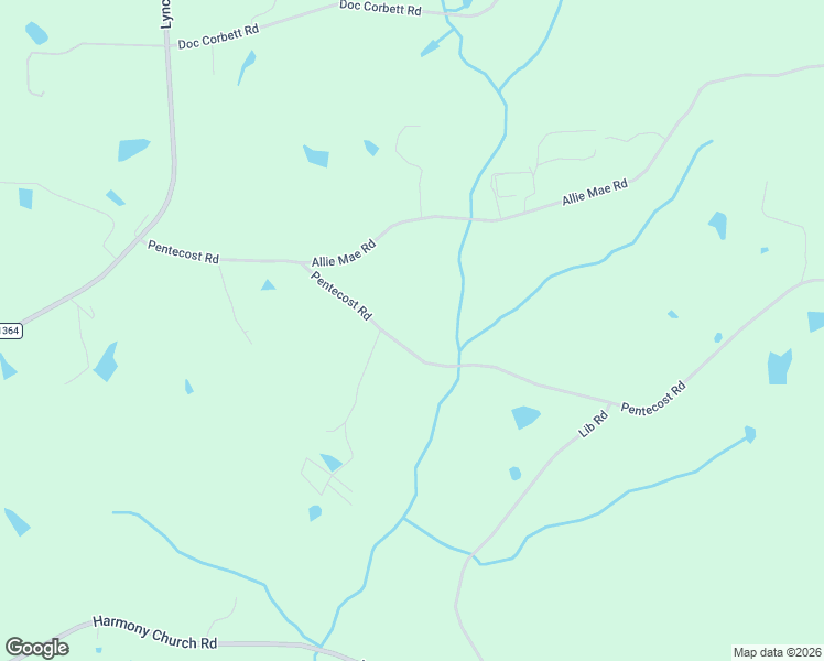 map of restaurants, bars, coffee shops, grocery stores, and more near 5018 Pentecost Road in Cedar Grove