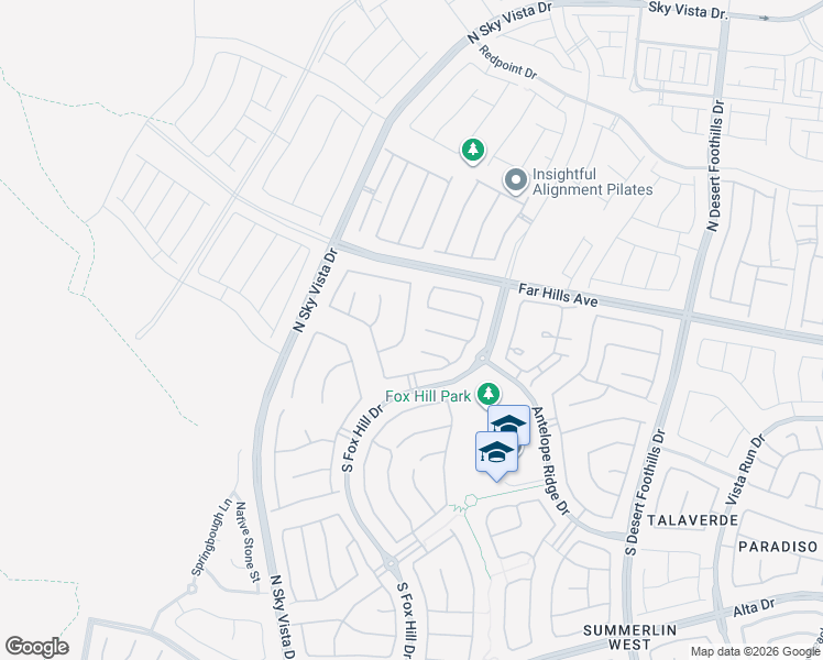 map of restaurants, bars, coffee shops, grocery stores, and more near 120 Basque Coast Street in Las Vegas