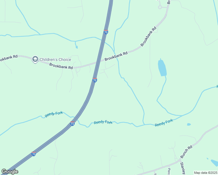 map of restaurants, bars, coffee shops, grocery stores, and more near 6882 Brookbank Road in Summerfield