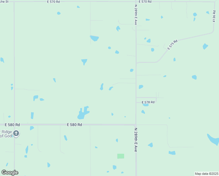 map of restaurants, bars, coffee shops, grocery stores, and more near 29668 South 4130 Road in Catoosa
