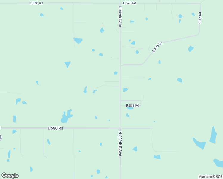 map of restaurants, bars, coffee shops, grocery stores, and more near 29622 South 4130 Road in Catoosa