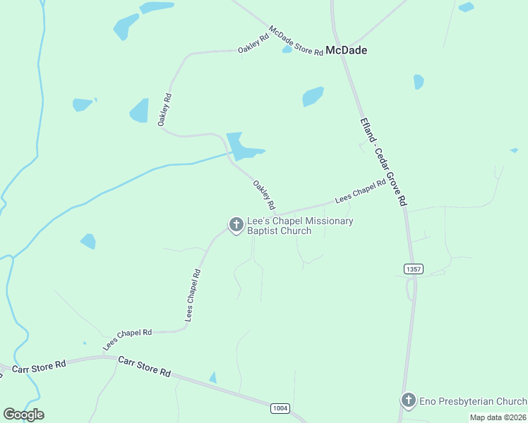 map of restaurants, bars, coffee shops, grocery stores, and more near 5702 Oakley Road in Cedar Grove