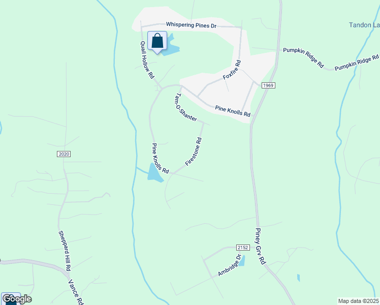 map of restaurants, bars, coffee shops, grocery stores, and more near 3944 Firestone Road in Kernersville