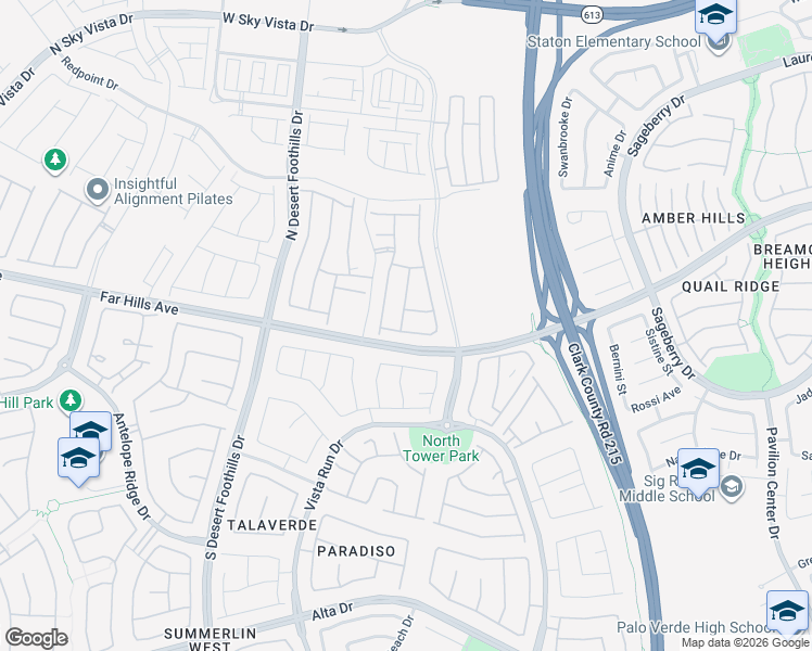 map of restaurants, bars, coffee shops, grocery stores, and more near 11554 Sailing Stone Street in Las Vegas