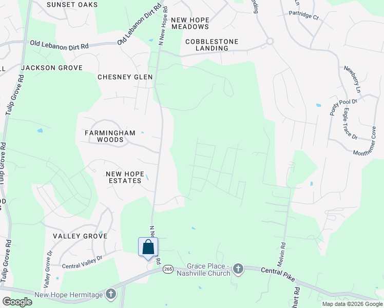map of restaurants, bars, coffee shops, grocery stores, and more near 333 Bournemouth Lane in Nashville