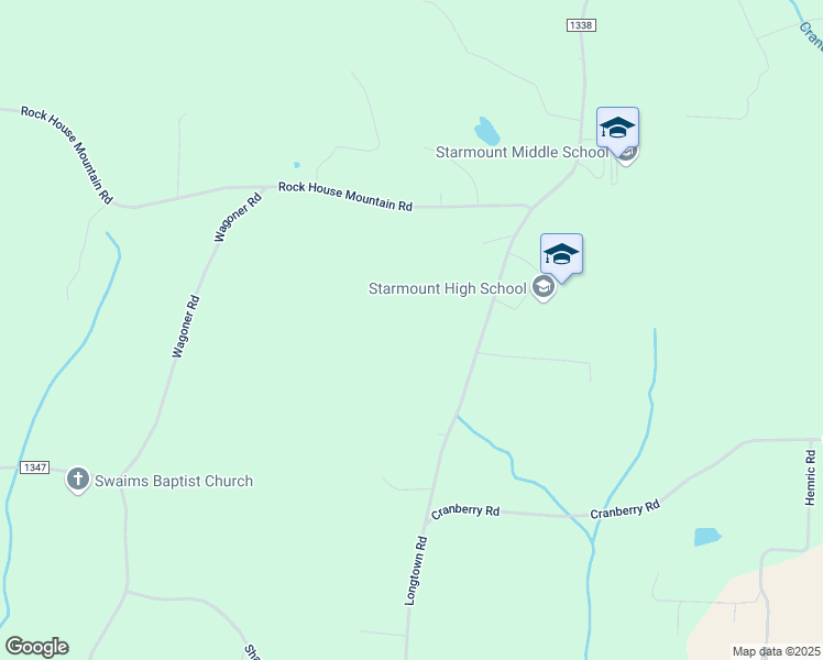 map of restaurants, bars, coffee shops, grocery stores, and more near 2353 Longtown Road in Boonville
