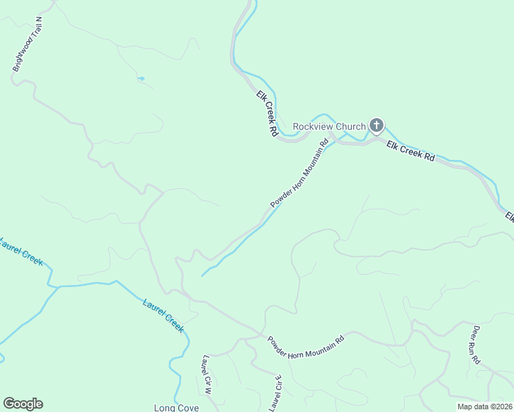 map of restaurants, bars, coffee shops, grocery stores, and more near 792 Powder Horn Mountain Road in Watauga County
