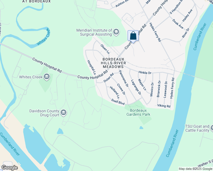 map of restaurants, bars, coffee shops, grocery stores, and more near 1451 Snell Boulevard in Nashville