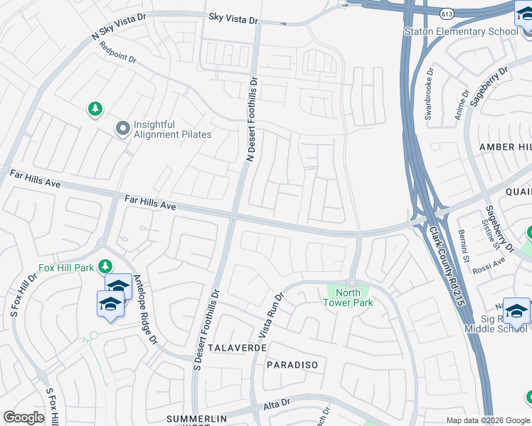 map of restaurants, bars, coffee shops, grocery stores, and more near 11775 Giroma Avenue in Las Vegas