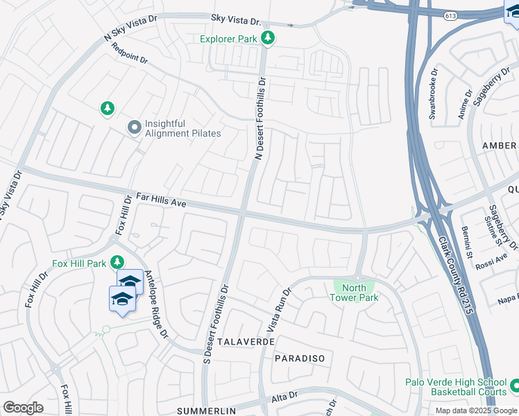 map of restaurants, bars, coffee shops, grocery stores, and more near 11831 Giroma Avenue in Las Vegas