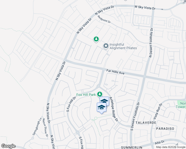 map of restaurants, bars, coffee shops, grocery stores, and more near 12029 Festivo Avenue in Las Vegas