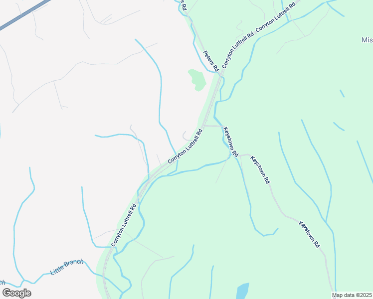 map of restaurants, bars, coffee shops, grocery stores, and more near Corryton Luttrell Road in Luttrell