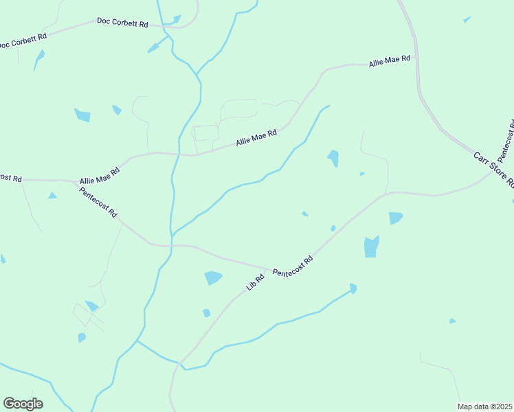 map of restaurants, bars, coffee shops, grocery stores, and more near 5922 Allie Mae Road in Cedar Grove
