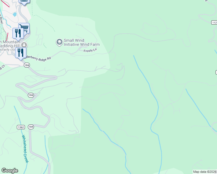 map of restaurants, bars, coffee shops, grocery stores, and more near 990 Fox Meadow Road in Banner Elk