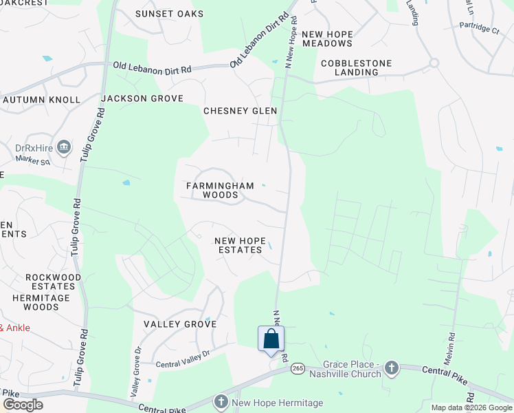 map of restaurants, bars, coffee shops, grocery stores, and more near 4924 Seiner Court in Nashville