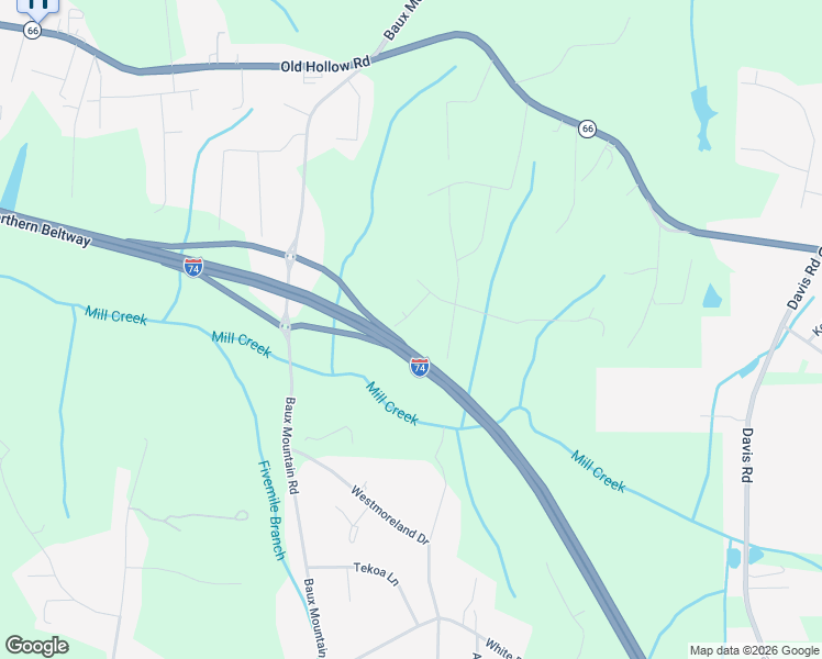 map of restaurants, bars, coffee shops, grocery stores, and more near 4965 Lyman Road in Winston-Salem