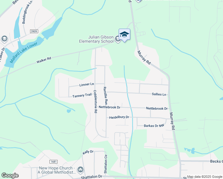 map of restaurants, bars, coffee shops, grocery stores, and more near 2291 Sallies Lane in Winston-Salem
