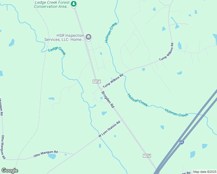 map of restaurants, bars, coffee shops, grocery stores, and more near 3108 Tump Wilkins Road in Stem