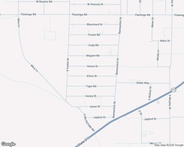 map of restaurants, bars, coffee shops, grocery stores, and more near 4240 Elvira Street in Pahrump