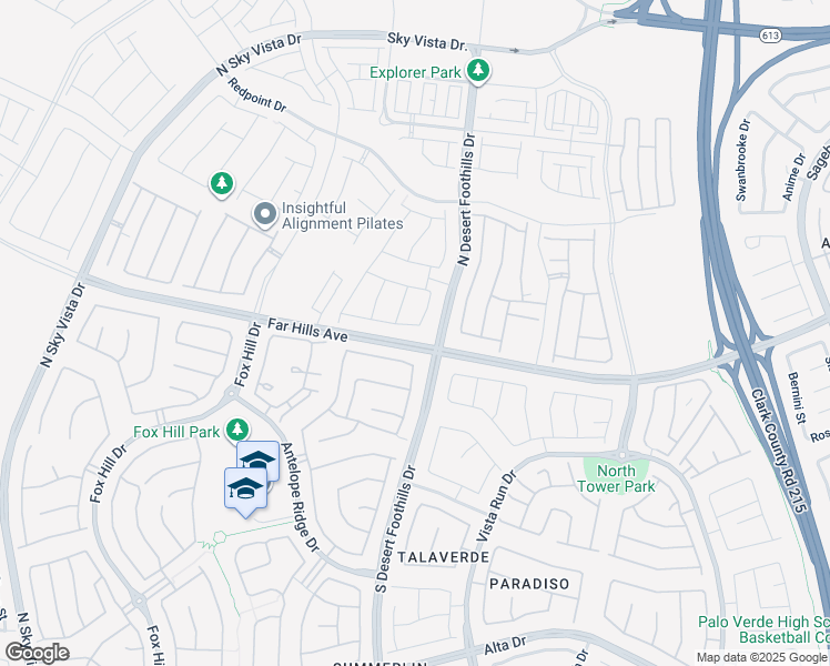 map of restaurants, bars, coffee shops, grocery stores, and more near 11818 Corenzio Avenue in Las Vegas