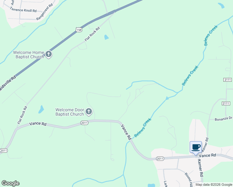 map of restaurants, bars, coffee shops, grocery stores, and more near 1881 Cedar Canyon Road in Kernersville