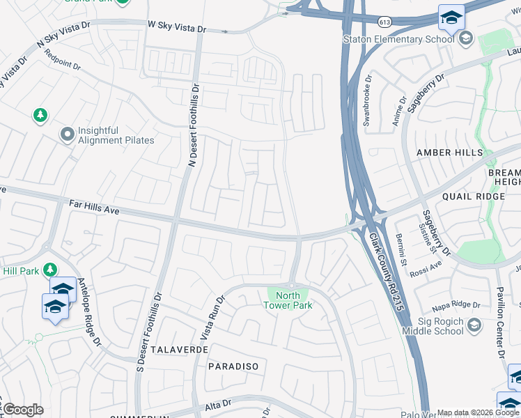 map of restaurants, bars, coffee shops, grocery stores, and more near 11554 Sailing Stone Street in Las Vegas