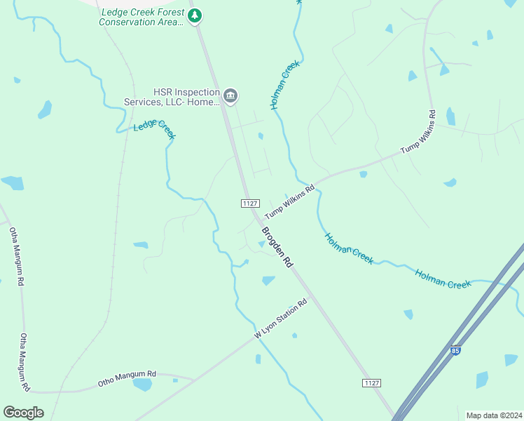 map of restaurants, bars, coffee shops, grocery stores, and more near 3105 Tump Wilkins Road in Stem