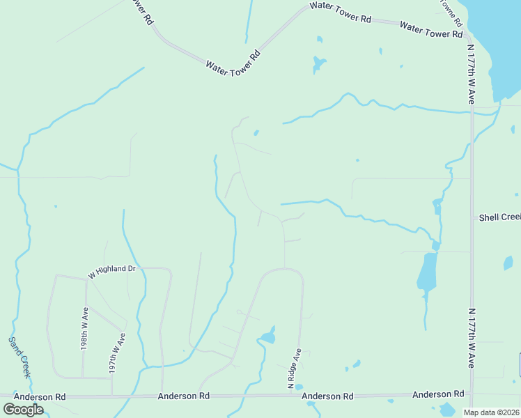map of restaurants, bars, coffee shops, grocery stores, and more near 220 Lakeview Drive in Sand Springs