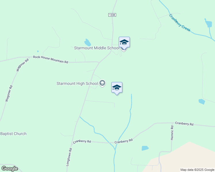 map of restaurants, bars, coffee shops, grocery stores, and more near 2516 Longtown Road in Boonville
