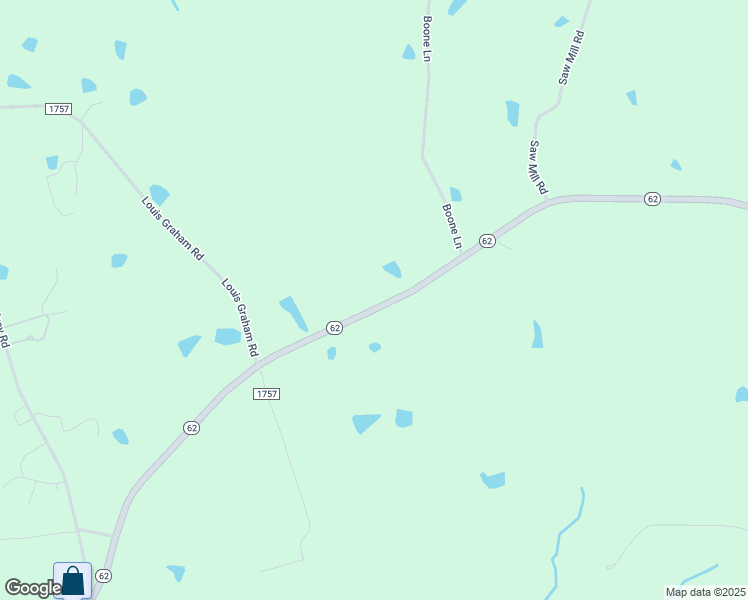 map of restaurants, bars, coffee shops, grocery stores, and more near 4670 Highway 62 in Burlington