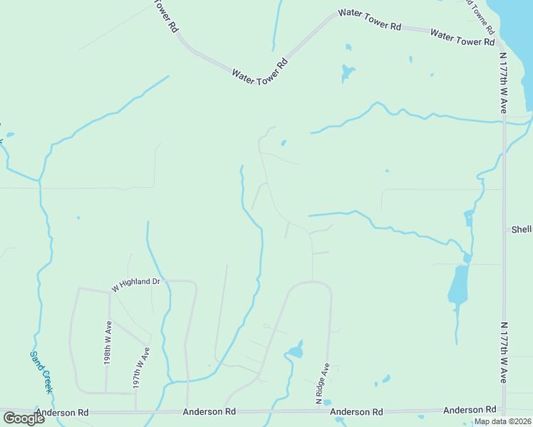 map of restaurants, bars, coffee shops, grocery stores, and more near 332 Lakeview Drive in Sand Springs