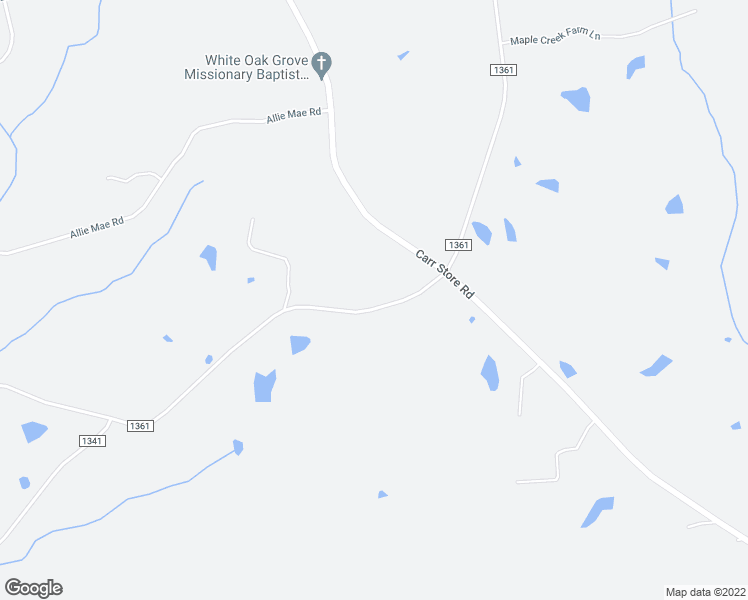 map of restaurants, bars, coffee shops, grocery stores, and more near 5912 Pentecost Road in Cedar Grove