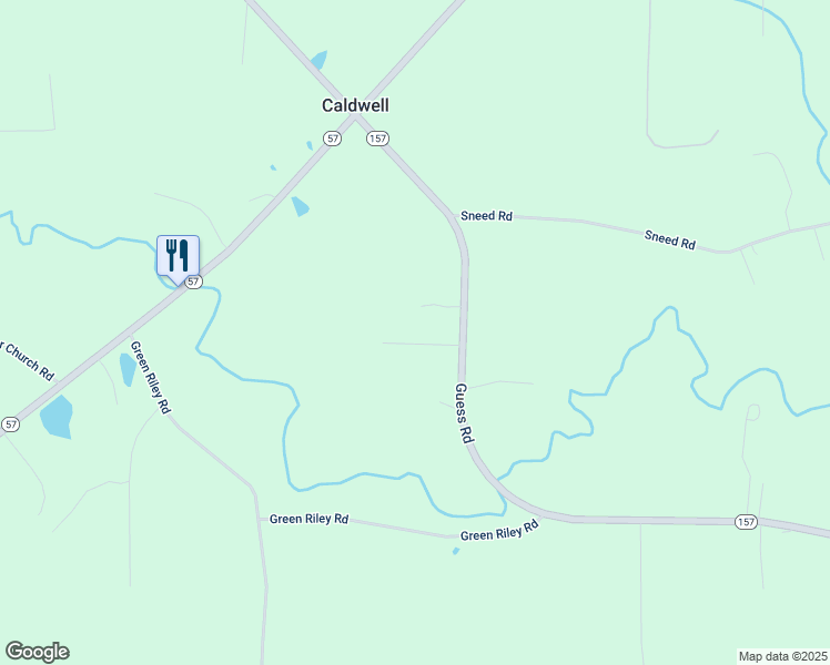 map of restaurants, bars, coffee shops, grocery stores, and more near 5318 Van Hook Road in Rougemont