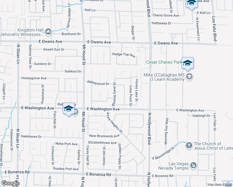 map of restaurants, bars, coffee shops, grocery stores, and more near 6483 Grand Gulch Court in Las Vegas
