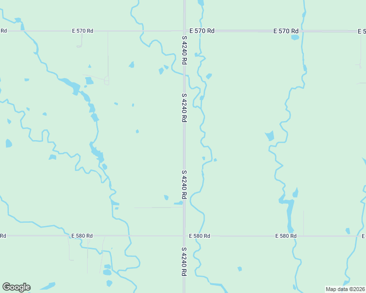 map of restaurants, bars, coffee shops, grocery stores, and more near 29550 South 4240 Road in Inola