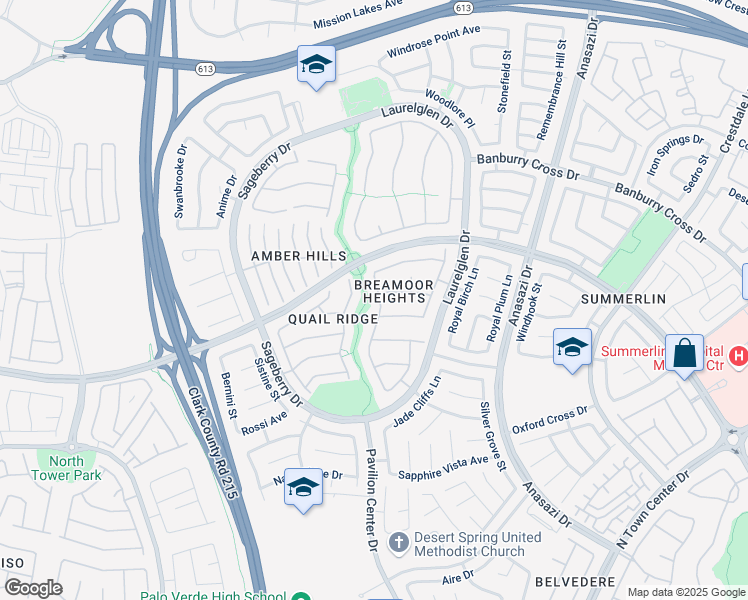 map of restaurants, bars, coffee shops, grocery stores, and more near 901 Star Pine Drive in Las Vegas