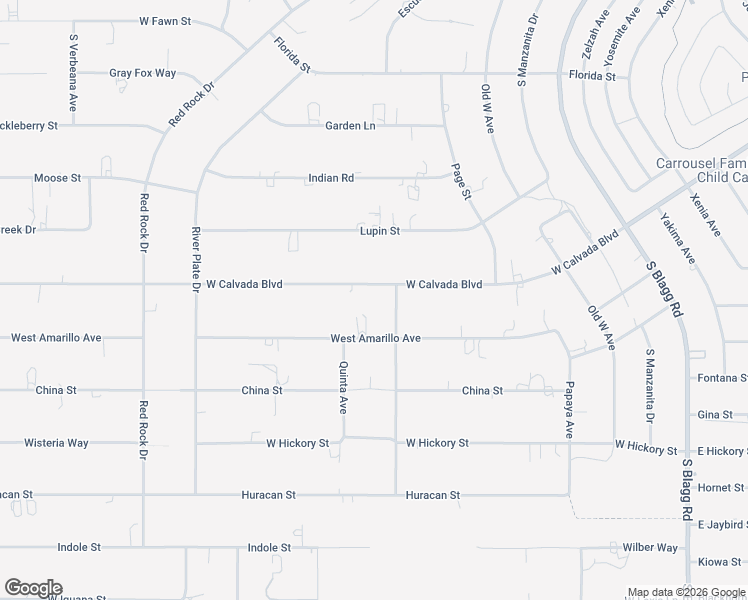 map of restaurants, bars, coffee shops, grocery stores, and more near 731 West Calvada Boulevard in Pahrump