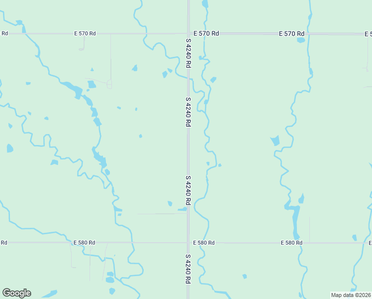 map of restaurants, bars, coffee shops, grocery stores, and more near 29550 South 4240 Road in Inola