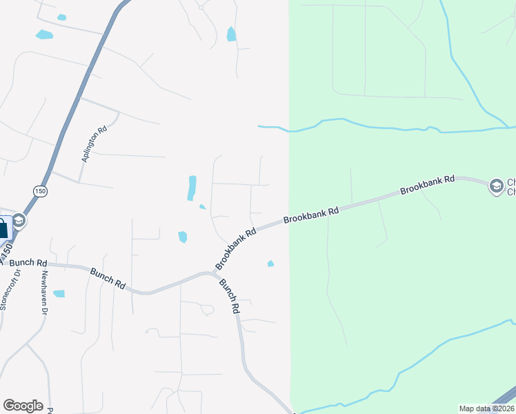 map of restaurants, bars, coffee shops, grocery stores, and more near 6727-6779 Brookbank Road in Oak Ridge