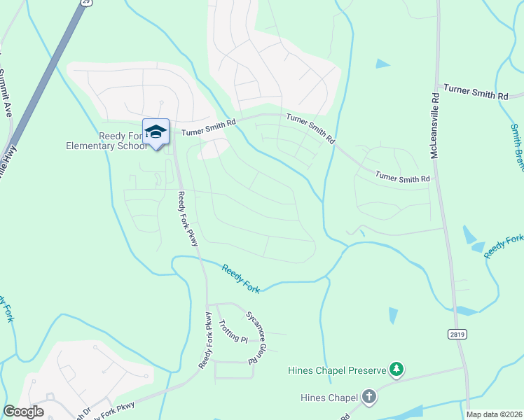 map of restaurants, bars, coffee shops, grocery stores, and more near 6450 Us Highway 29 in Browns Summit