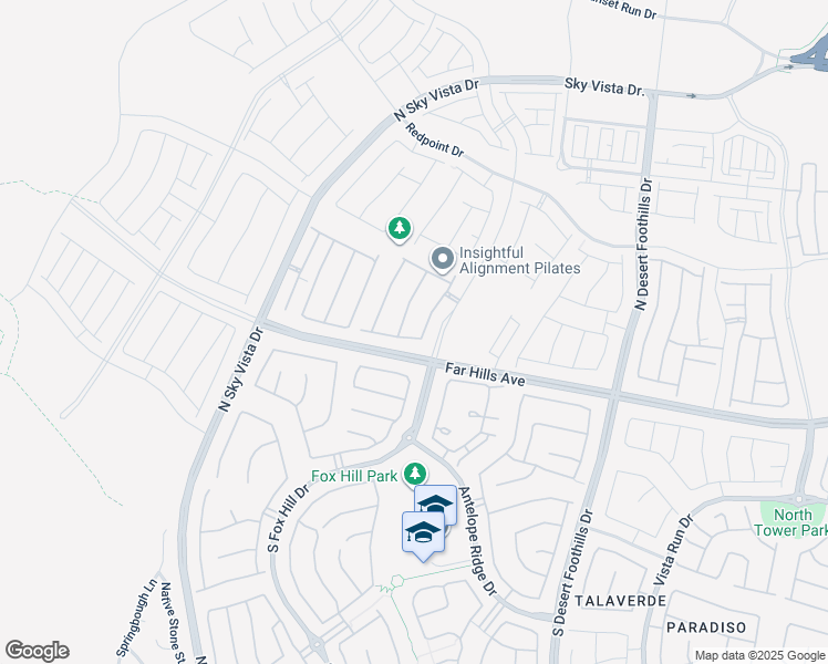map of restaurants, bars, coffee shops, grocery stores, and more near 12042 Arrebol Avenue in Las Vegas