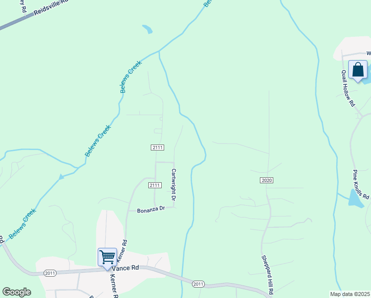 map of restaurants, bars, coffee shops, grocery stores, and more near 1980 Cartwright Drive in Kernersville