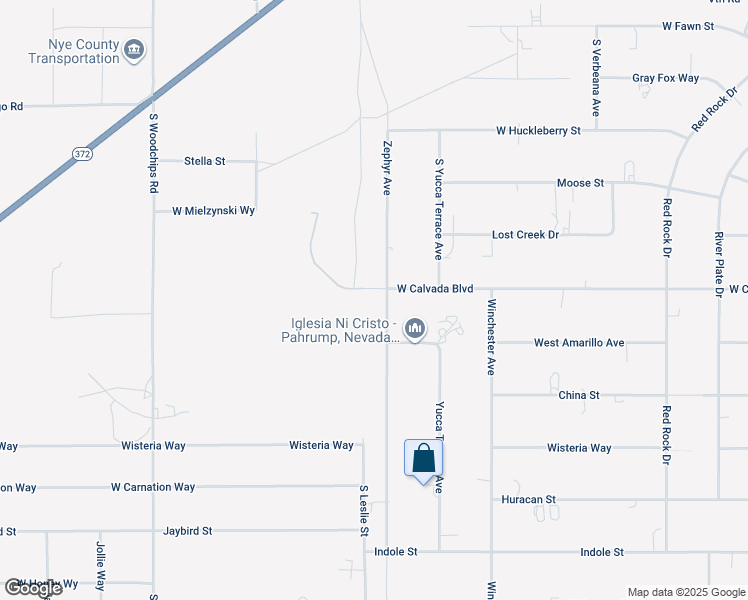 map of restaurants, bars, coffee shops, grocery stores, and more near 2470 Zephyr Avenue in Pahrump