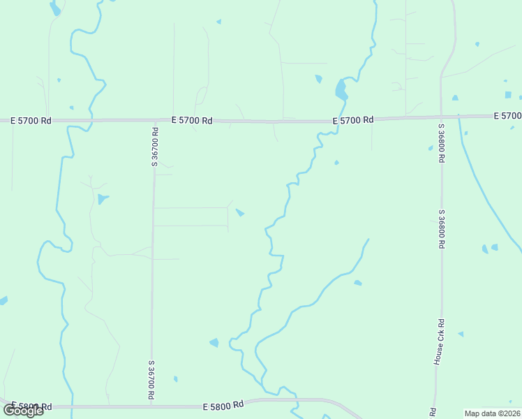 map of restaurants, bars, coffee shops, grocery stores, and more near 57334 South 36730 Road in Terlton