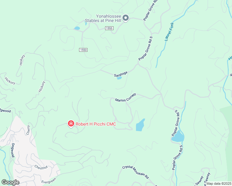 map of restaurants, bars, coffee shops, grocery stores, and more near 510 Marion Cornett in Boone