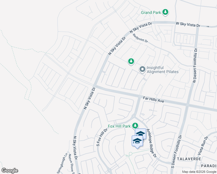 map of restaurants, bars, coffee shops, grocery stores, and more near 12161 Sage Thunder Avenue in Las Vegas