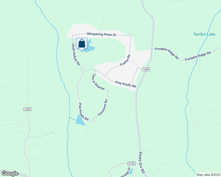 map of restaurants, bars, coffee shops, grocery stores, and more near 3897 Tam-O-Shanter in Kernersville