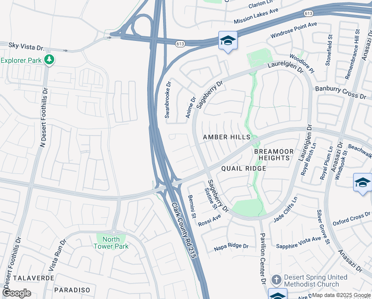 map of restaurants, bars, coffee shops, grocery stores, and more near 11157 Sandy Grove Avenue in Las Vegas